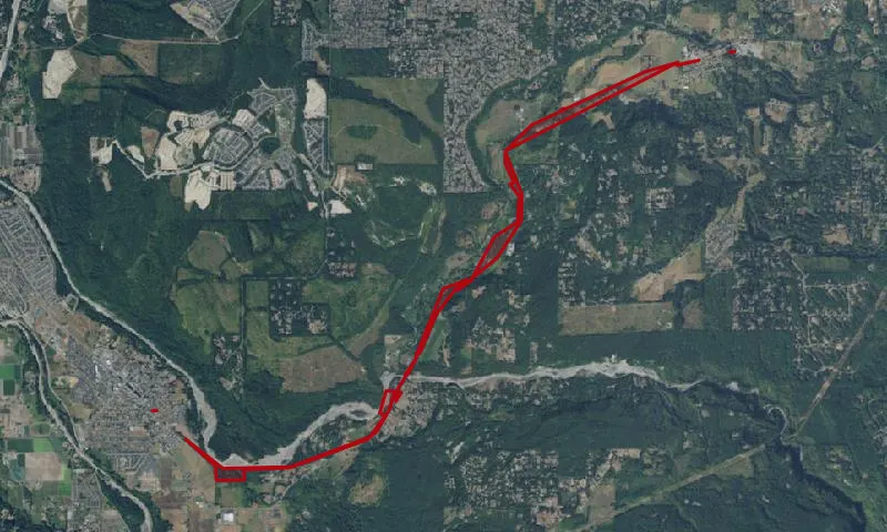 Foothills Trail- Orting To South Prairie Section