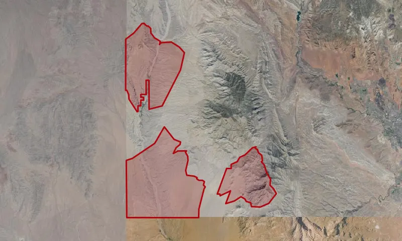 Beaver Dam Wash National Conservation Area - Designated Road Area