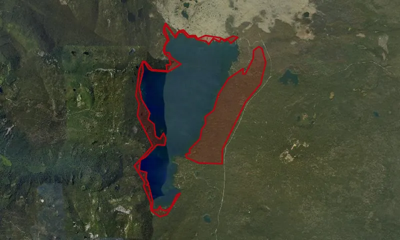 Waldo - Lake Roadless Area