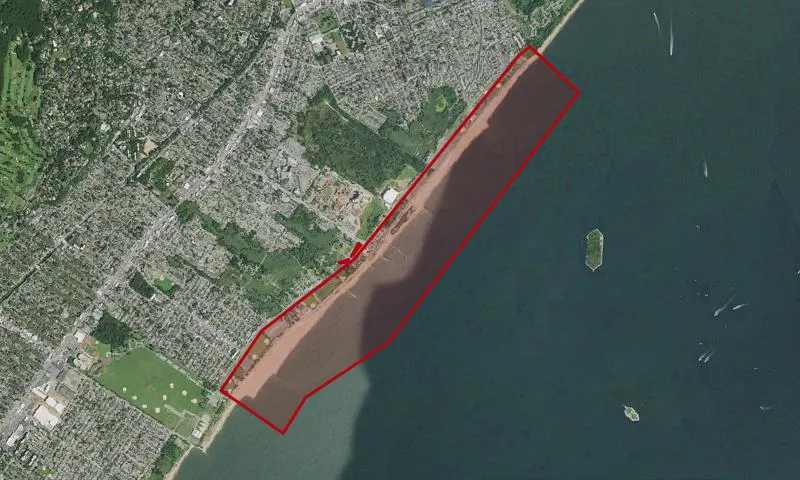 Franklin D. Roosevelt Boardwalk and Beach