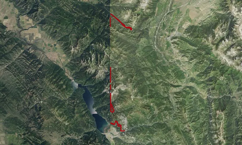Palisades Roadless Area