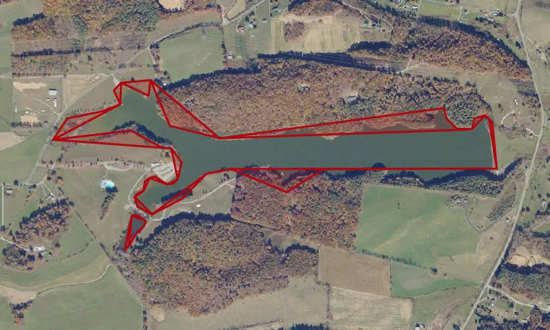Rural Retreat Lake Public Fishing Lake