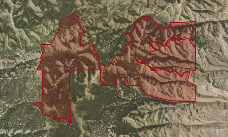 Rock Creek - Green Fork Roadless Area