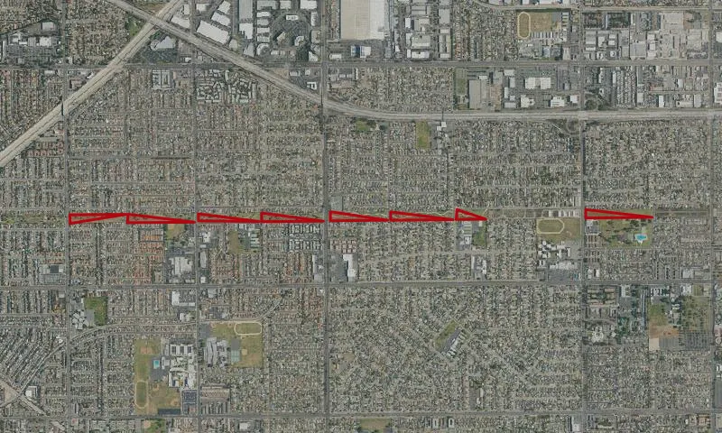 El Rancho Verde Open Space Corridor