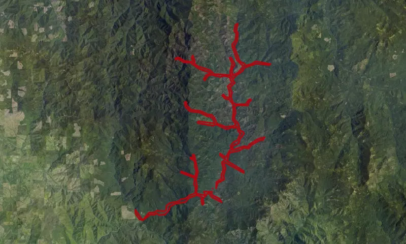 Steamboat Creek Roadside & Streamside Zones Streamside Zone Withdrawal