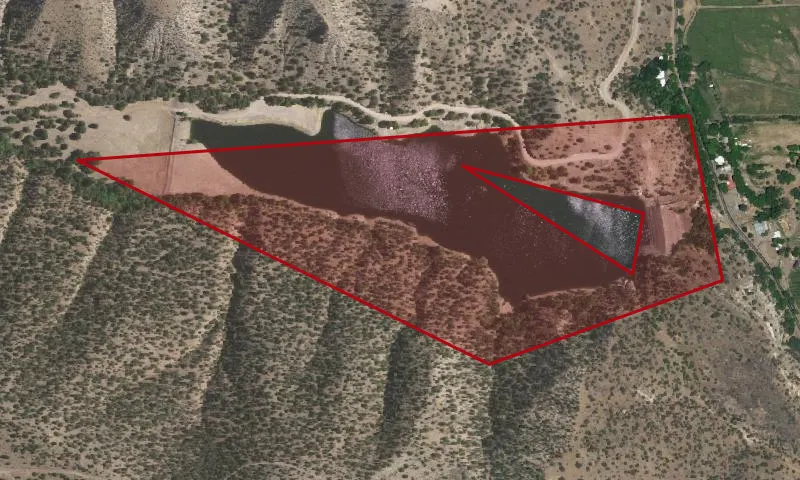 Bear Canyon Lake (and Dam)