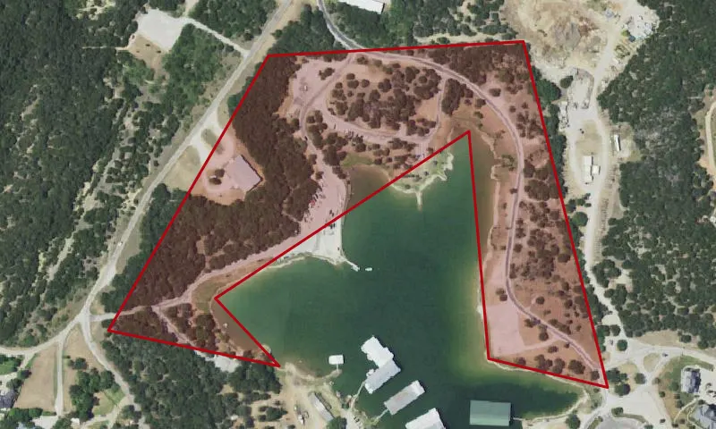 Scenic Cove Campground Brazos River Authority Area #1