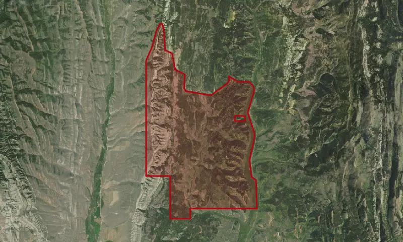 Nugent Park - Hams Fork Ridge Roadless Area
