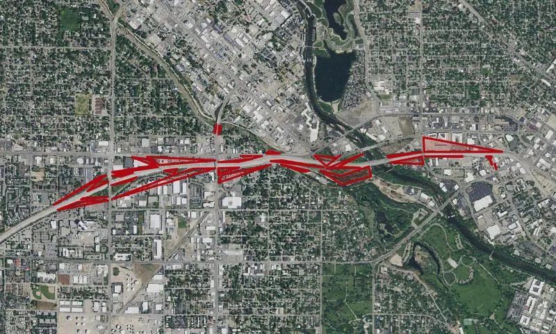 I-184 Connector Row