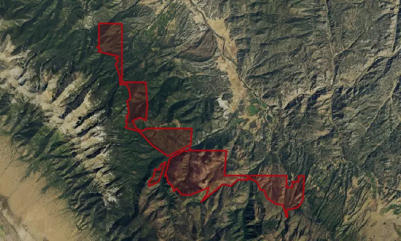 Sangre De Cristo: West Creek To Big Cottonwood Roadless Area