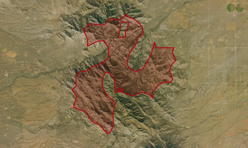 Middle Dragoon Roadless Roadless Area
