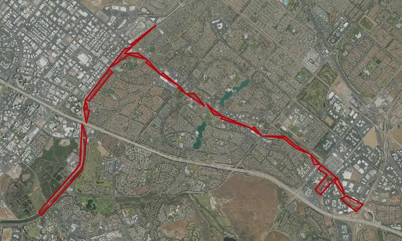 San Diego Creek & Bike Path