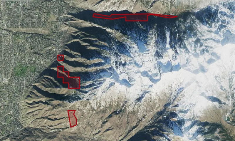 Lone Peak Contiguous Roadless Area