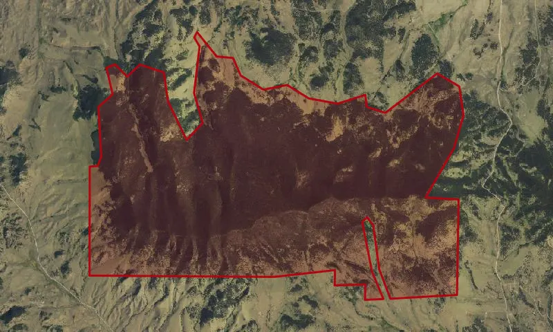 Thirtynine Mile Mountain Roadless Area