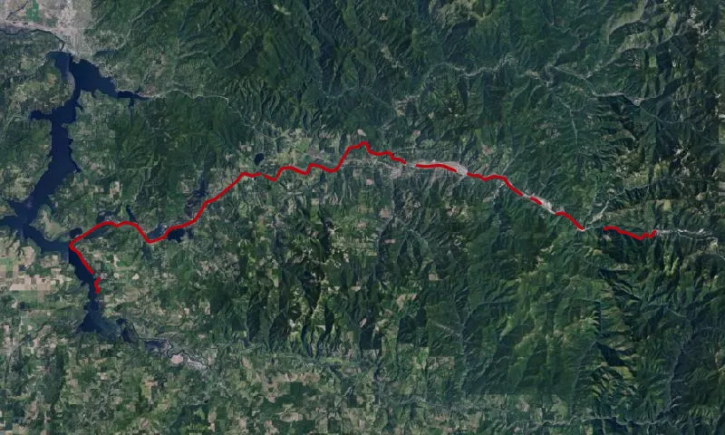 Trail of the Coeur d' Alenes