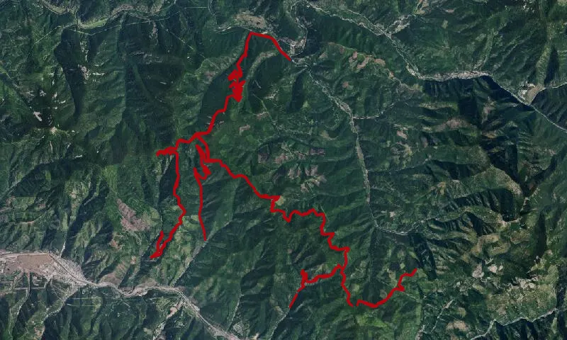 Jackass Ridge Snowmobile National Recreation Trail