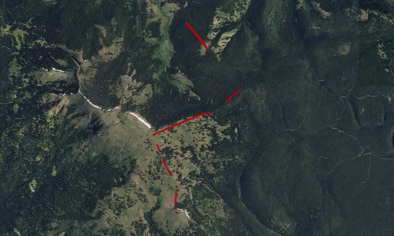 Two Top Roadless Area