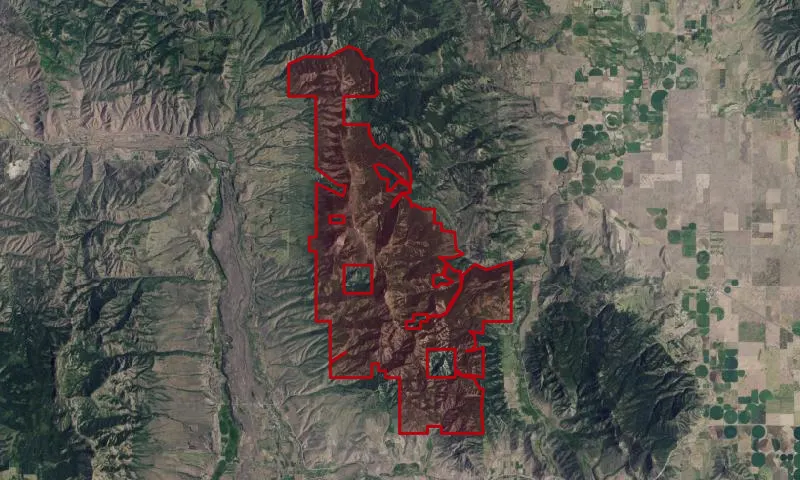 Bonneville Peak Roadless Area