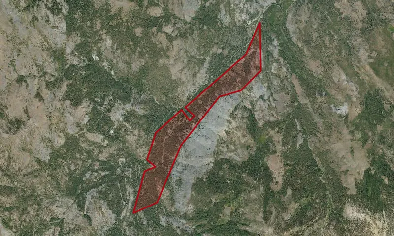 Iceberg - Silver Mtn. Roadless Area
