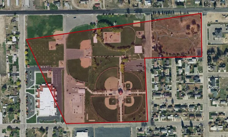 Ashley Valley Softball Fields And Freestone Legacy Walking Park