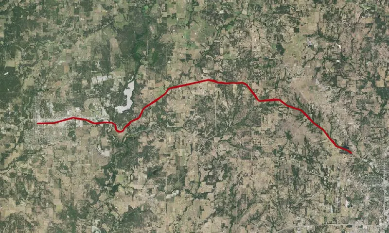 Lake Mineral Wells State Trailway