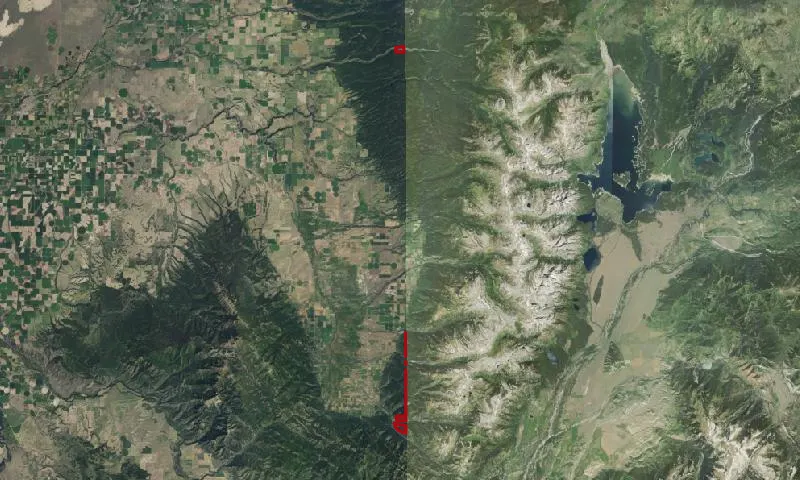 West Slope Tetons Roadless Area