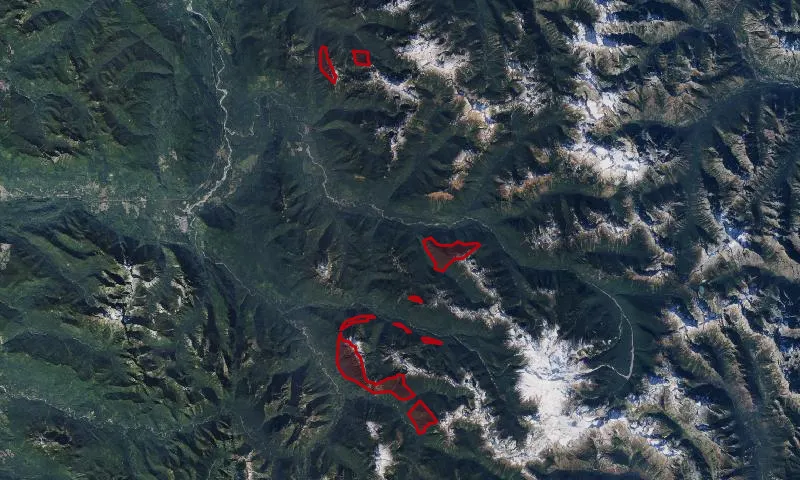 Glacier Peak G Roadless Area