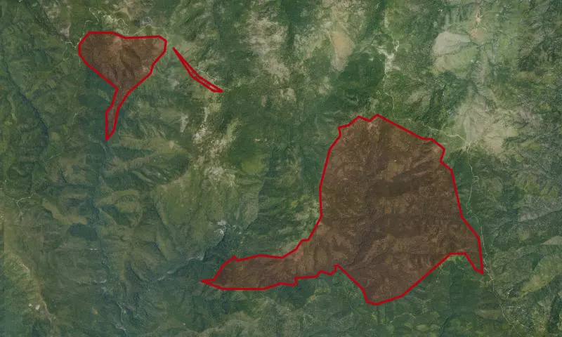 Blue Creek Rare I Roadless Area