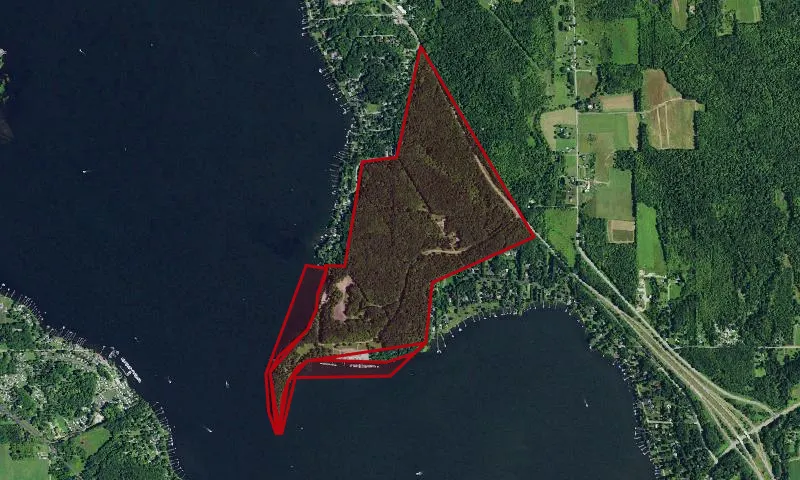 Long Point State Park on Lake Chautauqua
