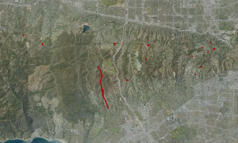 Los Angeles City Water Resource Parkland