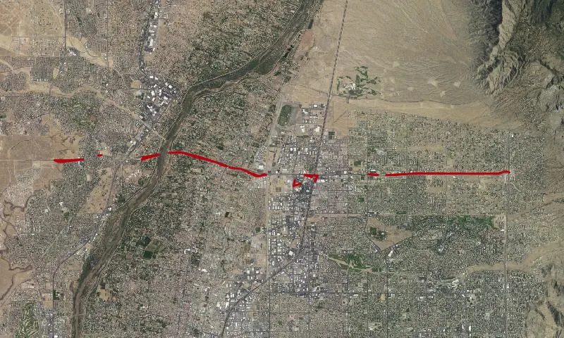 Paseo del Norte Trail
