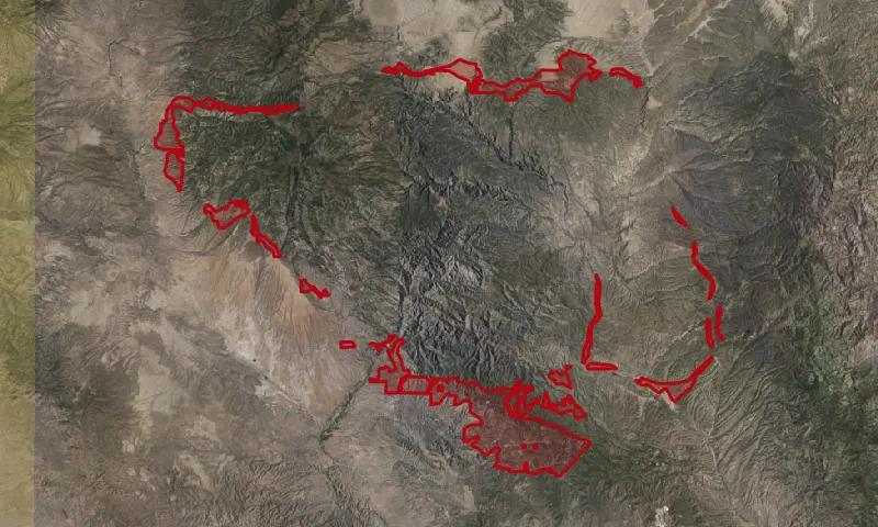 Contiguous To Gila Wilderness & Primitive Area Roadless Area