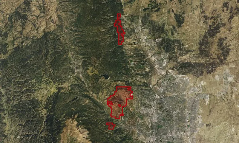 Lower Rampart Range Scenic Zone Scenic Area