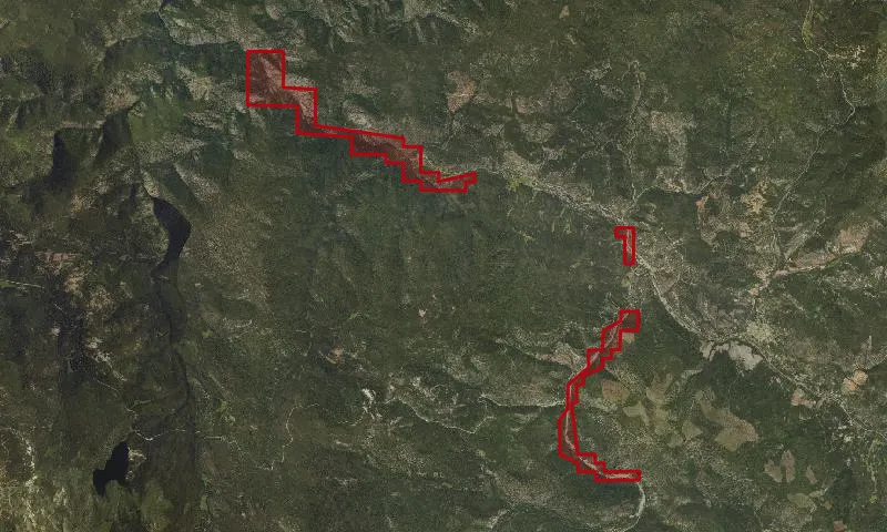 Clear And Granite Creeks Anadromous Fish Rehab. Area Anadromous Spawning Area
