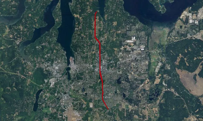 Chehalis
Western
Trail
North