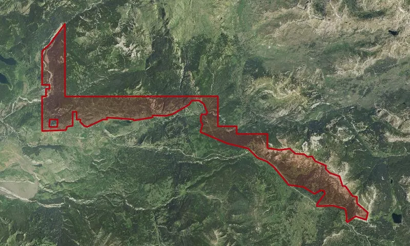 Pacific Creek - Blackrock Creek Roadless Area