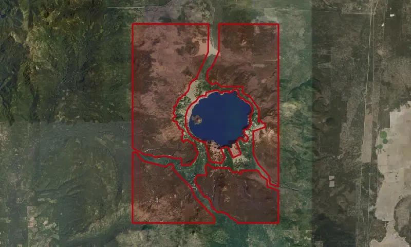 Crater Lake Proposed or Recommended Wilderness Area
