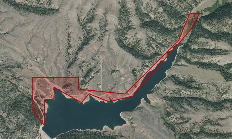 Newlan Creek Reservoir Fishing Access Site
