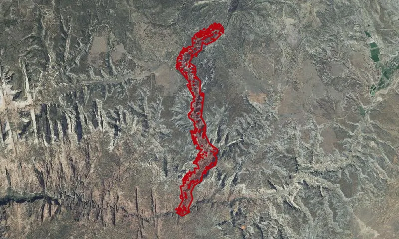 Meadow Creek/Mineral Gulch 1/4 Mile Visible Vshd