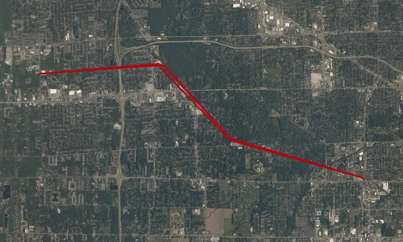 University/parks Trail