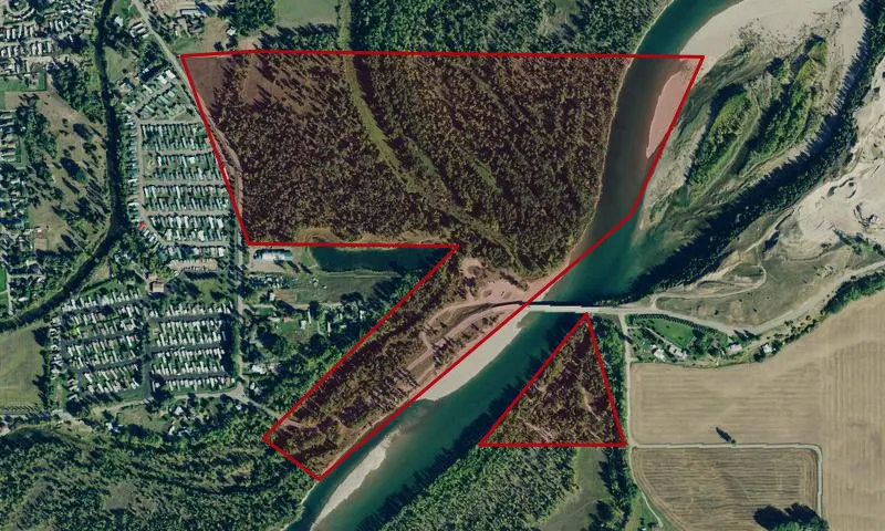 Old Steel Bridge Fishing Access Site