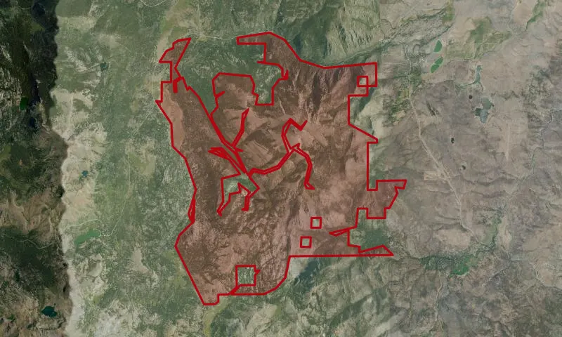Mokelumne - Hawkins Pk Roadless Area