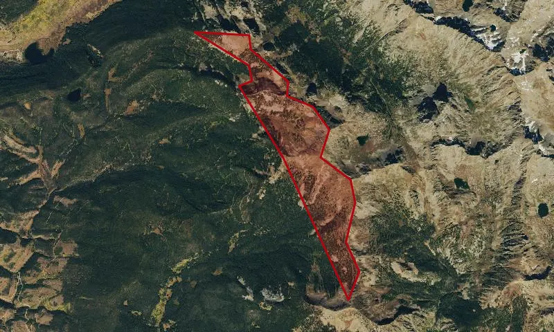 Spraddle Creek A Roadless Area