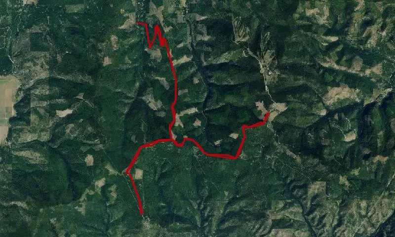 Black Tail-Wild Bill Orv National Recreation Trail