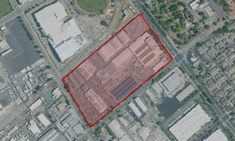 Central Service Yard (Trees)