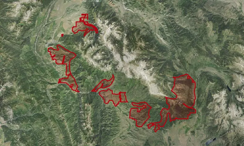 Gros Ventre Mountains Roadless Area