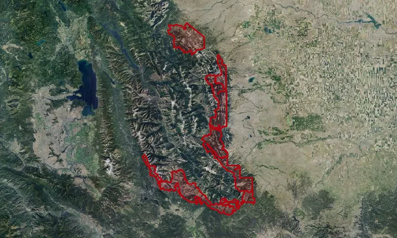 Bear - Marshall - Scapegoat - Swan Roadless Area