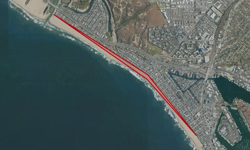 Santa Ana River County Beach