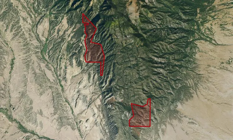 Greenhorn Mountain: Badito Cone To Dry Creek Roadless Area
