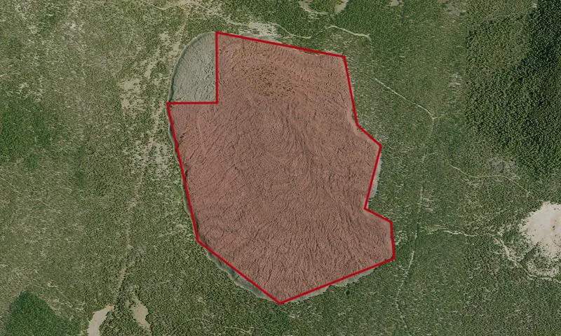 Medicine Lake Glass Flow Geological Area